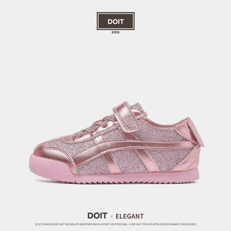 Genuine Leather Children's Forrest Gump Shoes 2026 Spring and Autumn New Baby Sneakers Breathable Soft Sole Pink Little Girl Sneakers Genuine Leather Children's Forrest Gump Shoes 2026 Spring and Autumn New Baby Sneakers Breathable Soft Sole Pink Little Girl Sneakers