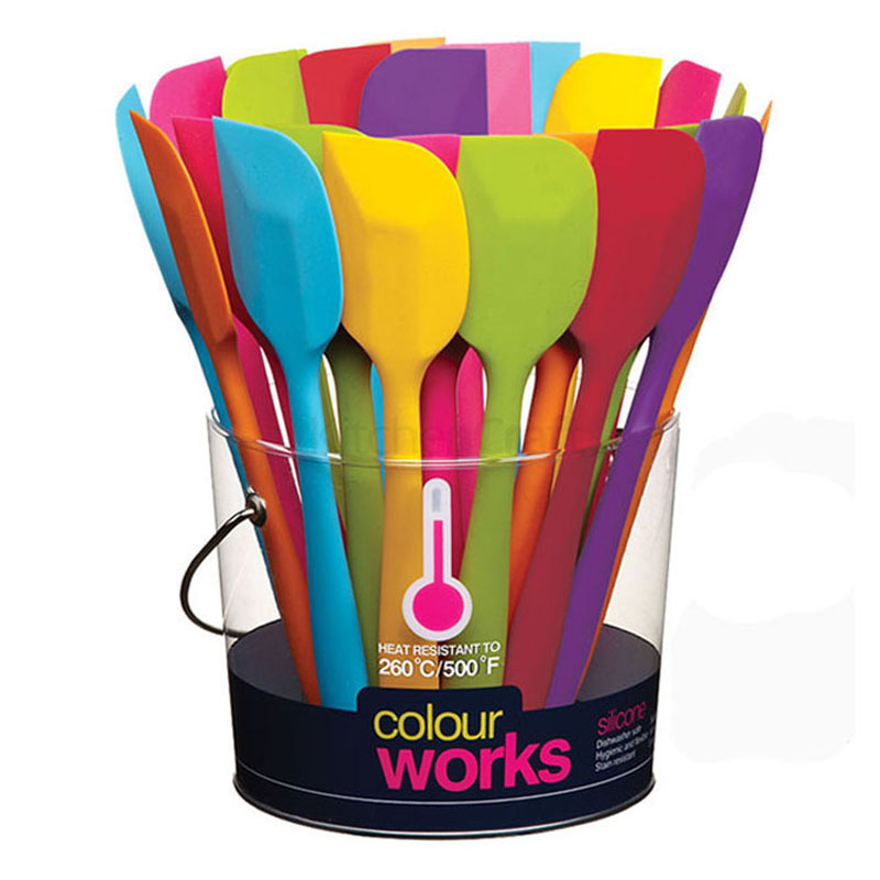 Exported to Europe original single-piece silicone cake scraper butter cream spatula blade high temperature resistance