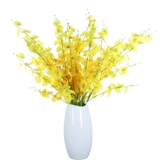 跳舞兰仿真花假花塑料干花束家居客厅餐桌电视柜装饰花艺摆件插花