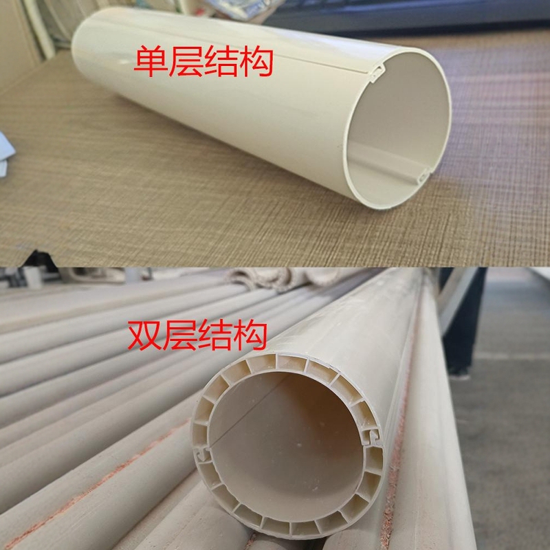Hafu Pipe Cable Repair Insulation Beautification Tube Pvc Two-Piece Clamp Pipe for Old Line Renovation Special Hafu Pipe Hafu Pipe Cable Repair Insulation Beautification Tube Pvc Two-Piece Clamp Pipe for Old Line Renovation Special Hafu Pipe