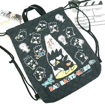 New XO canvas drawstring storage bundle bag mens and womens sports backpack travel backpack travel backpack large capacity storage