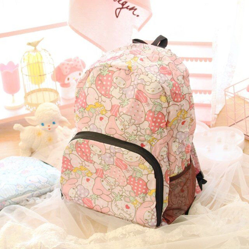 Cartoon cute backpack women's 2018 new trendy Korean version fashion all-match simple travel small backpack women's bag
