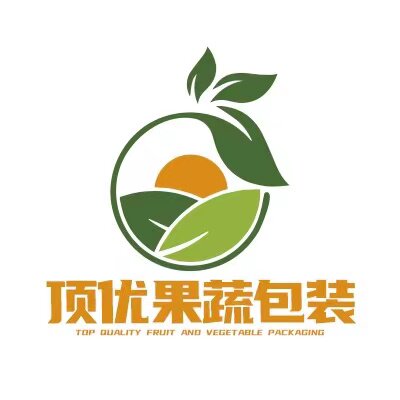 顶优果蔬包装的LOGO
