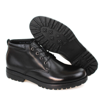 New winter wool boots civil servants mens cowhide leather shoes cotton boots business dress boots boots short boots