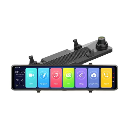 CarPlay Cast Screen Apple Android Naulation Dual System HD Driving Recorder Удаленный 12 -дюймовый передний и задний визуальное зеркало