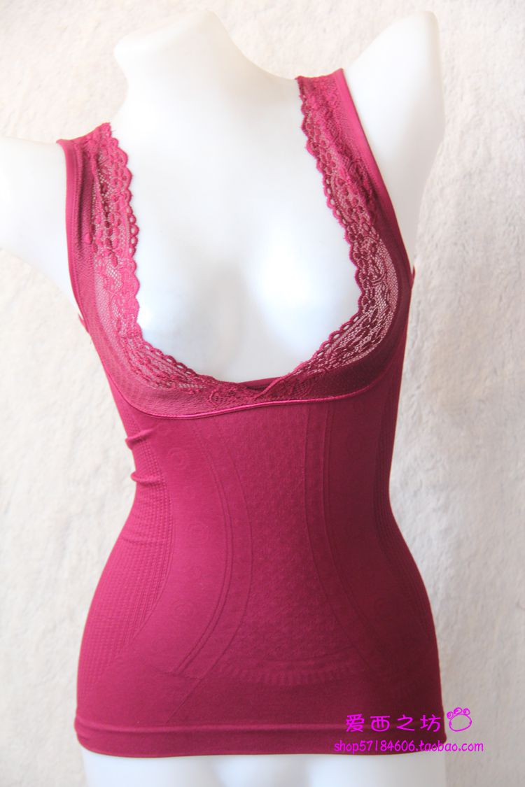 Ưu đãi đặc biệt show quầy mùa thu và mùa đông dày eo thon nhựa body áo cánh giảm béo bụng sau sinh giảm bụng 5004 áo lót thể thao
