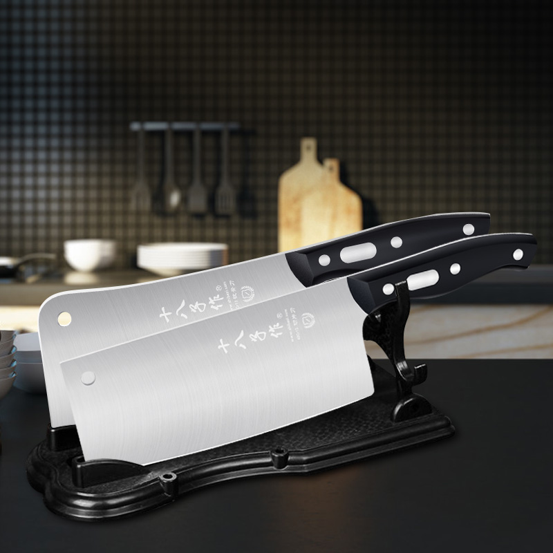 eighteen sub for kitchen knife suit kitchen Home chopped bone knife cut meat knife combined with three sets of stainless steel Yangjiang knives