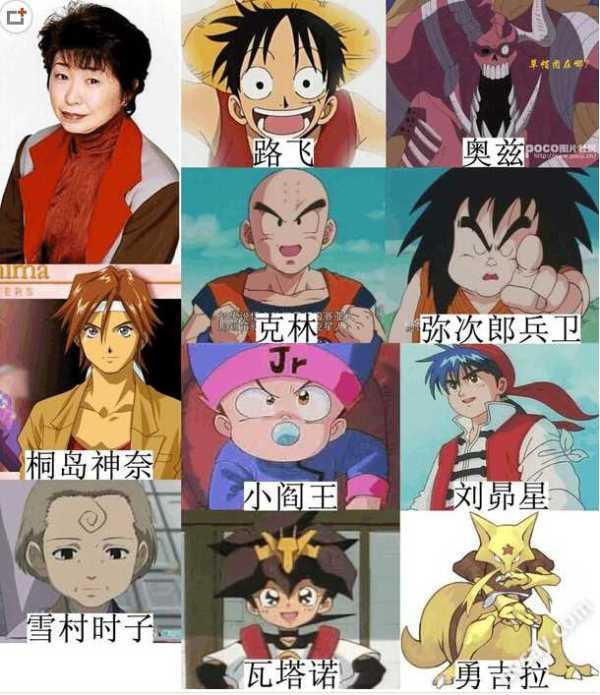 當時驚了 這些動漫男生都是女聲優配音的 淘寶海外