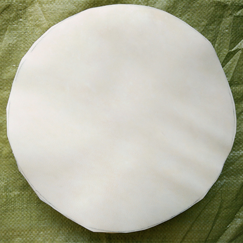 Jane's Drum Skin Sheepskin Lampshade Dejianbi Drum Leather Flower Bell Drum Leather Octagonal Drum Leather Toy Polyester Drum Leather