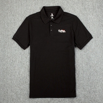 Mens and womens summer short-sleeved lapel POLO shirt tide slim solid color basic casual outdoor quick-drying sports T-shirt