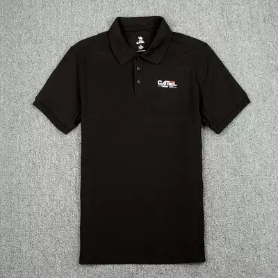 Men's and women's summer short-sleeved lapel POLO shirt tide slim-fit solid color basic casual outdoor quick-drying sports T-shirt