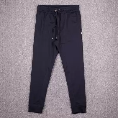 Autumn foreign trade men's running casual light board training slim-fit quick-drying nine-point pants small feet tight legs Terry sweatpants