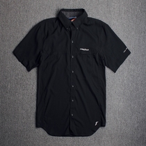 Section One Summer Mens Tear Resistant Mountaineering Outdoor Work Sport Perspiration Hiking Breathable Short Sleeve Quick Dry Lining Shirt