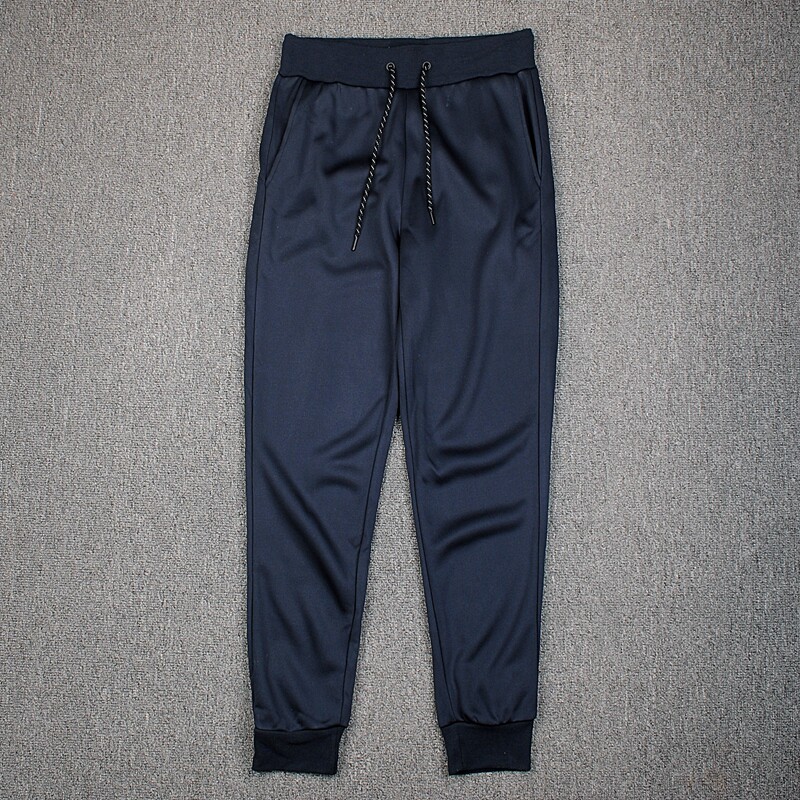 Thicken up the winter men outdoor leisure training warm retro foot paste paste paste paste fitting leisure pants