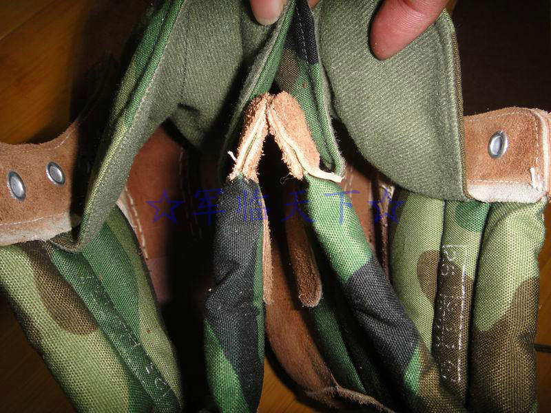 Bottes militaires en Première couche de cuir - Ref 1397462 Image 18