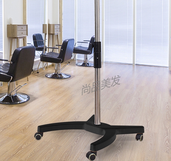Smart Heating Machine for Jellyfish Cold Perm, Horn-Shaped Tripod Base Accessories, Adjustable Column Stand for Hairdressing and Barber Shop