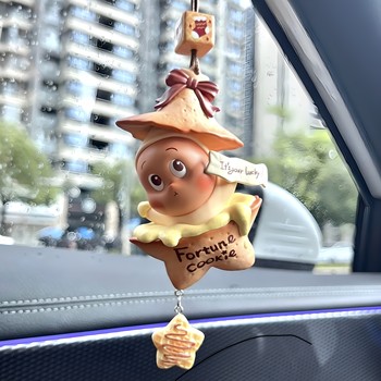 Dream Plus Bubble Mart Car Hanging Star Man Jasmine Figure Blind Box Gift Car Interior Rearview Mirror Hanging Ornament