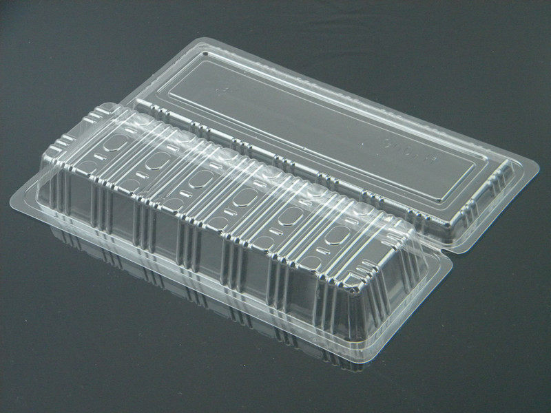 Special price promotion baking packaging J006 plastic suction box transparent sushi box disposable Western point box bread biscuit box
