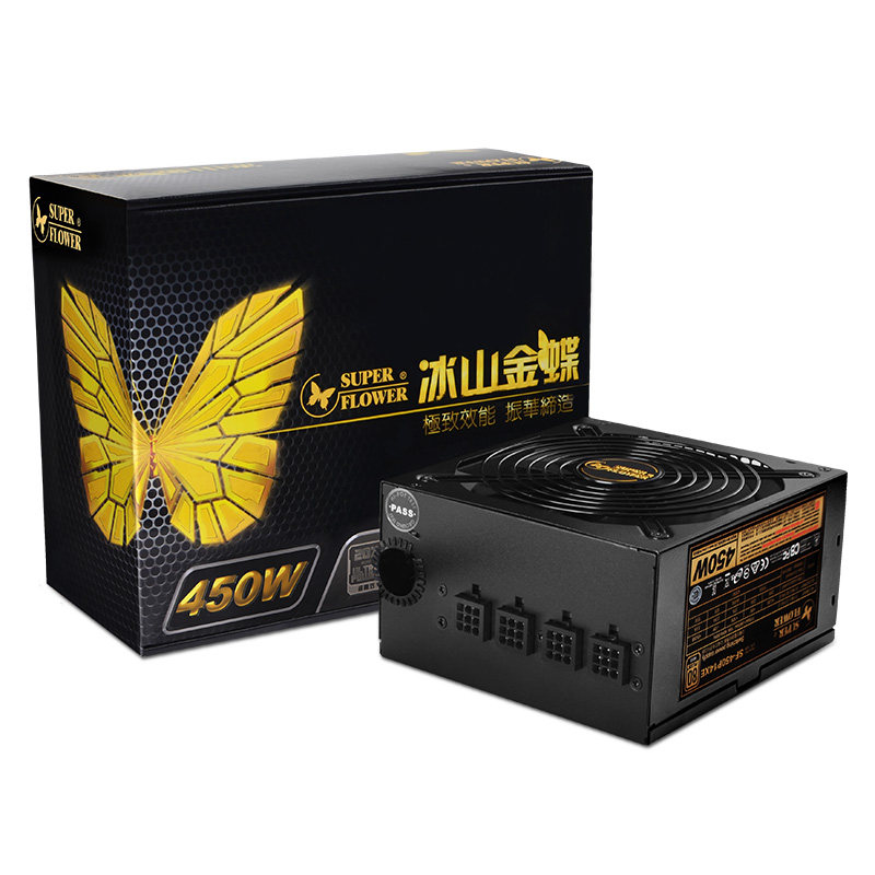 Zhenhua Copper Emperor 450W Bronze medal iceberg Kingdee 550W combat version gold medal computer power supply desktop computer mute