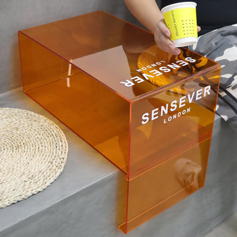 In coffee shop press shelf display counter custom window tea display props decorated L-type booth frame