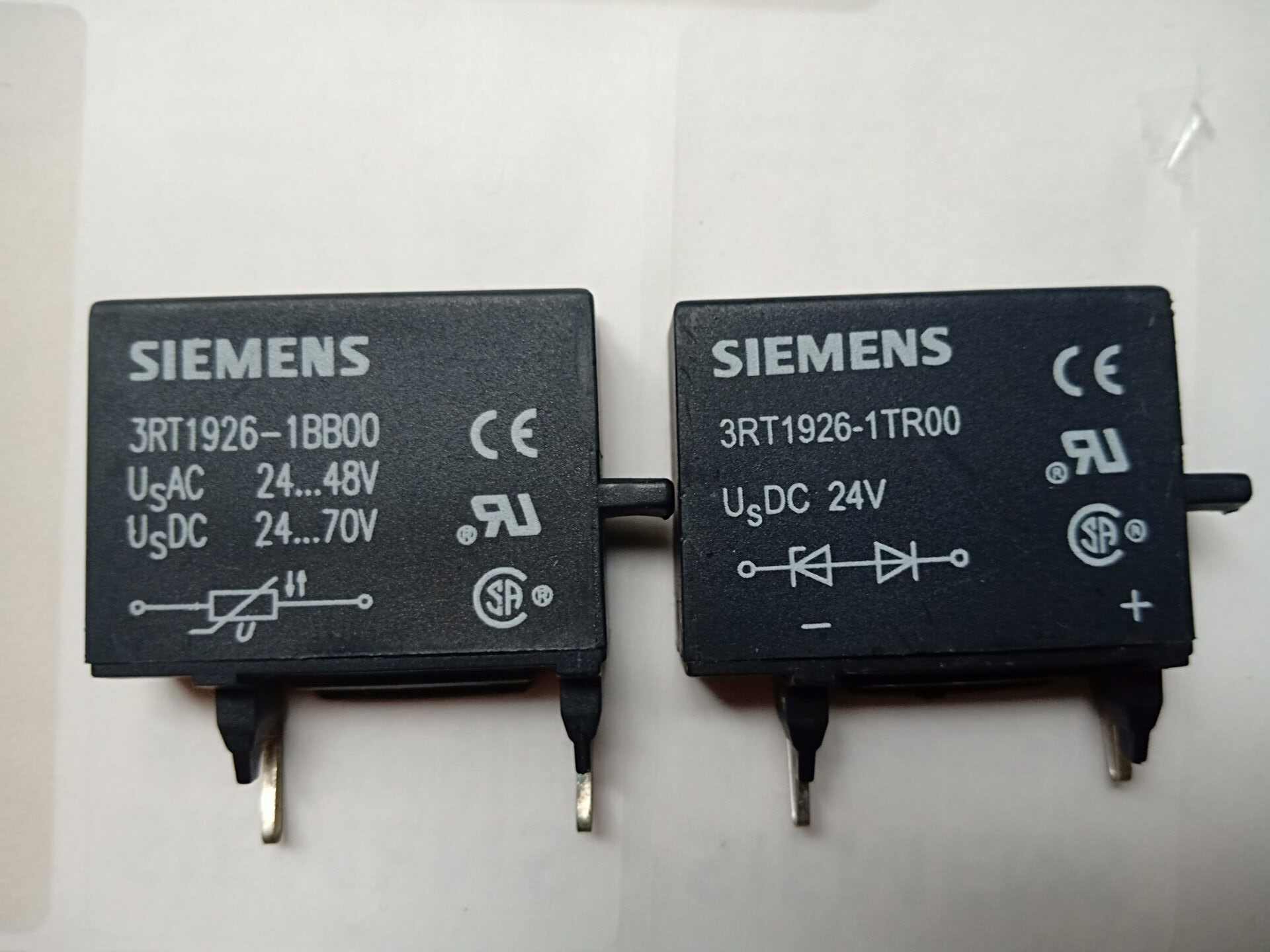 Original fitting Siemens overpressure suppressor 3RT1926-1BB00 1ER00 TR00 TR00 1CB00