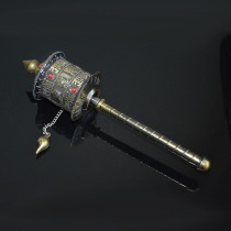 Hand-cranked gold barrel