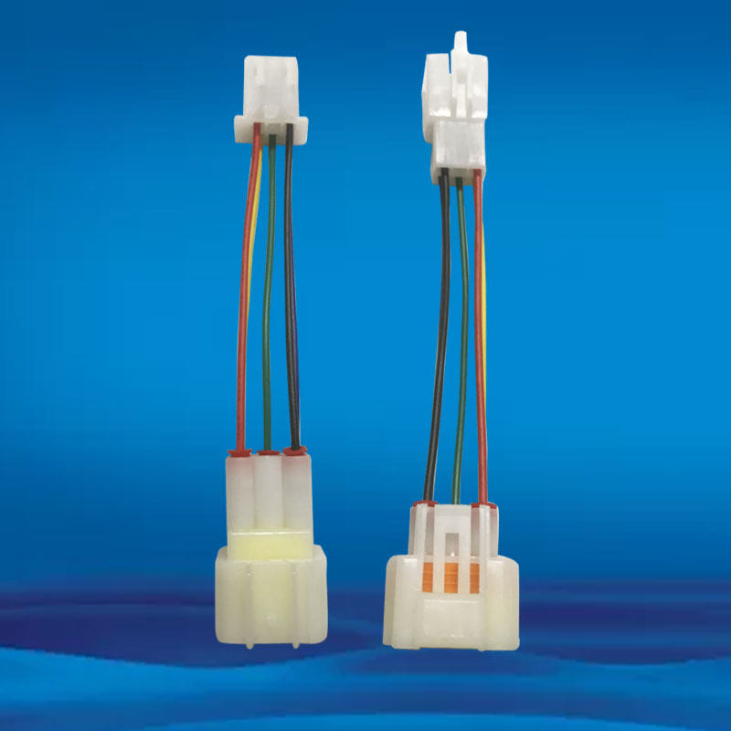 Electric car two-wheeled six-hole waterproof switching plug-in motor controller Hall transfer wiring repair car Bao General transfer