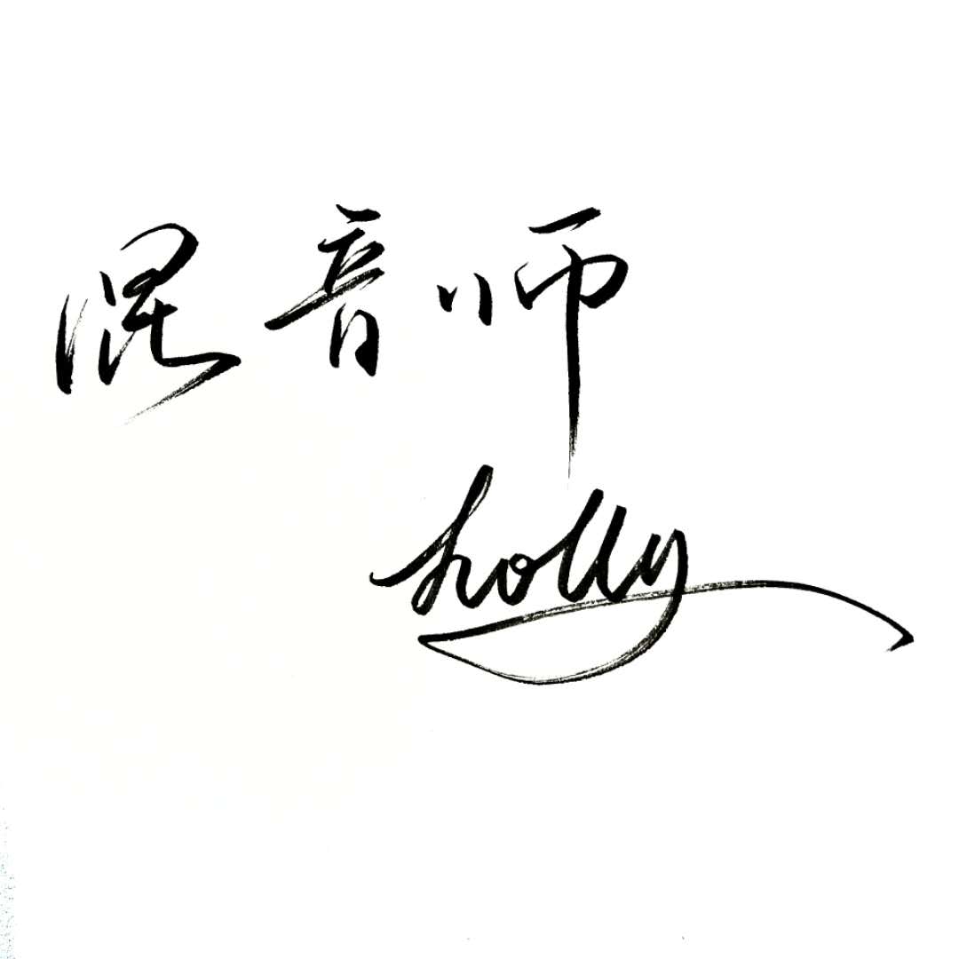 HOLLY Song Post Remix Production China Good Voice Mixer Split Track Remix All Sing Bar Mix