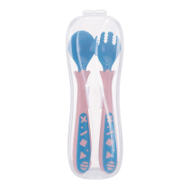 Henry baby foodspoon kit training to bend portable spoon children can take meal tableware