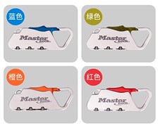 Замок кодовый 玛斯特锁1549dcol 可调密码安全钩 钥匙钩 户外登山攀岩旅行用