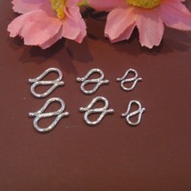 PT950 platinum M buckle buckle buckle DIY platinum accessories Pt950W buckle bracelet extension buckle groove