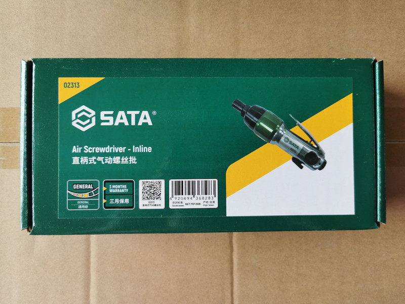  SATA Seda tool 1 4 straight shank type positive reversal pneumatic screw batch 02313-Taobao