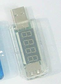 USB charging current voltage tester detector USB voltmeter current meter can detect USB device-Taobao