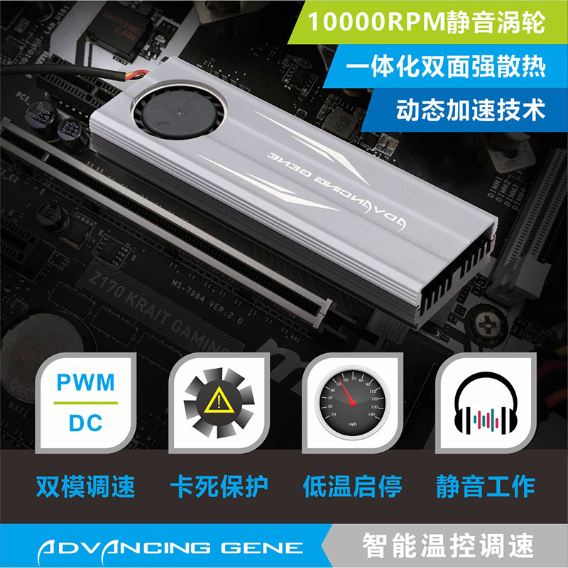 Радиатор nvme m 2