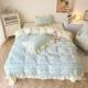 Синяя, желтая и зеленая среда
