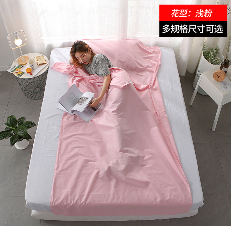 Cotton khách sạn du lịch trên bẩn túi ngủ người lớn quilt trong nhà khách sạn du lịch tấm chống bẩn đơn bông đôi