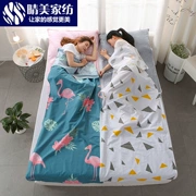 Cotton khách sạn du lịch trên bẩn túi ngủ người lớn quilt trong nhà khách sạn du lịch tấm chống bẩn đơn bông đôi