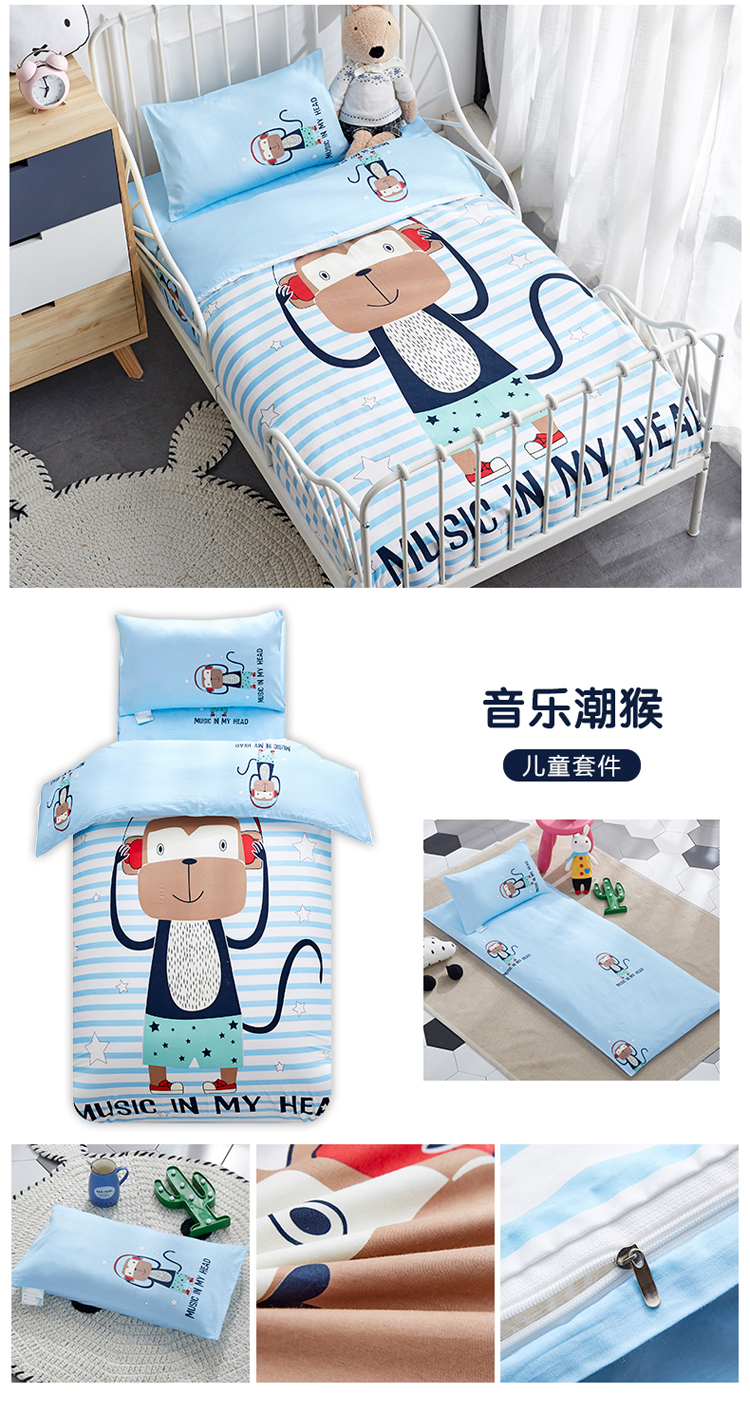 Phim hoạt hình mẫu giáo dành cho trẻ mẫu giáo 120 × 150cm chăn trẻ em chăn bông mùa xuân và mùa thu bằng chăn bông đơn - Quilt Covers chăn ga gối everon 2020