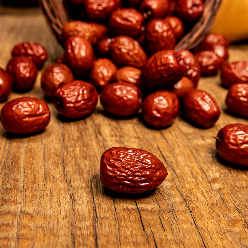 Li Jiashan products chicken heart dates 500g Xinjiang specialty Aksu chicken heart red dates fresh wash-free confinement wine materials