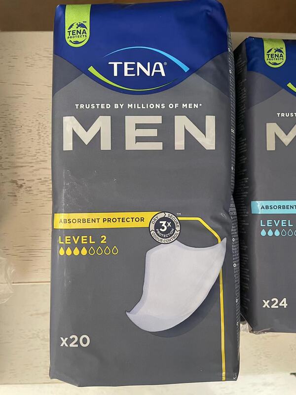 German Tena Men's Adhesive Diapers for the Elderly and Special Groups, Level 2 for Mild Incontinence, in Stock