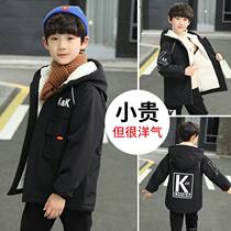 Boy Clothing Boy Coat Autumn winter 2020 New wind clothes Childrens cotton clothes Korean version Army Yellow dress CUHK Fairy Ocean Wave