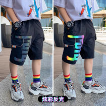 Boy Clothing Boy Shorts Summer Children Pants 2021 New Speed Dry CUHK Child Summer Clothing Tooling 50% Pants Thin