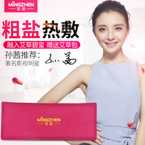 Mingzhen electric heating salt bag Sea Salt Coarse salt hot compress bag household waist Wormwood shoulder neck salt bag electric heat therapy bag