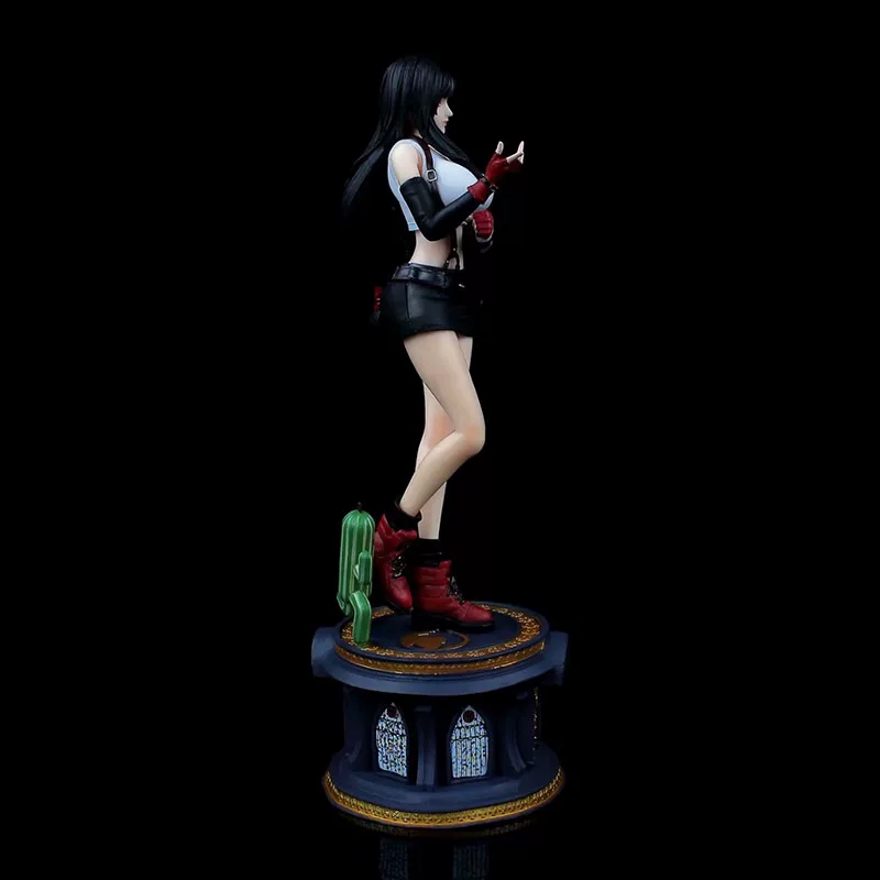 Домашняя качественная версия статуи Space Warrior Tifa Lockhart 1/4 сцена модель украшения