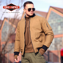 (SF Express) TRU-SPEC iron brand 24-7 double-sided flight jacket Asian version short MA1 cotton jacket