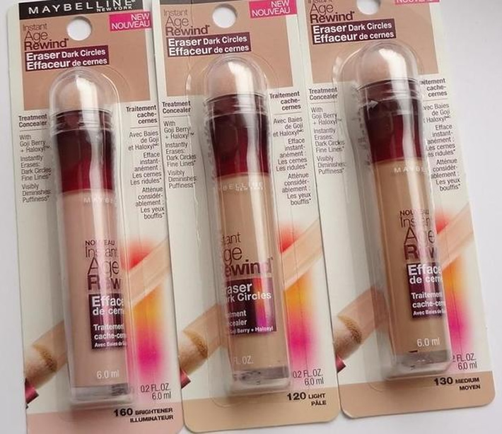 Tại chỗ Maybelline Eraser Concealer Pen 6ml khử muối đôi mắt đen tàn nhang tati khuyến khích