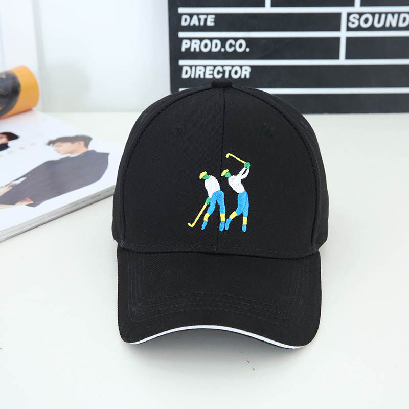 Spring and summer travel male peaked cap couple hat European and American equestrian POLO golf baseball cap ladies sunshade