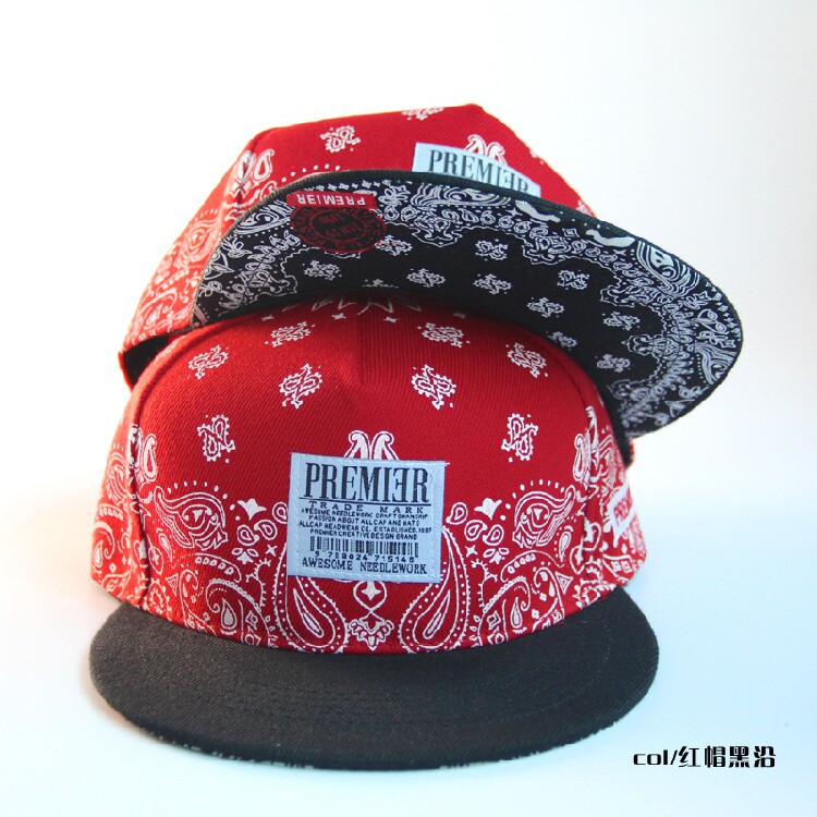 Summer and autumn new cashew flower Korean baseball hat street dance flat brim hip-hop hat lovers hat