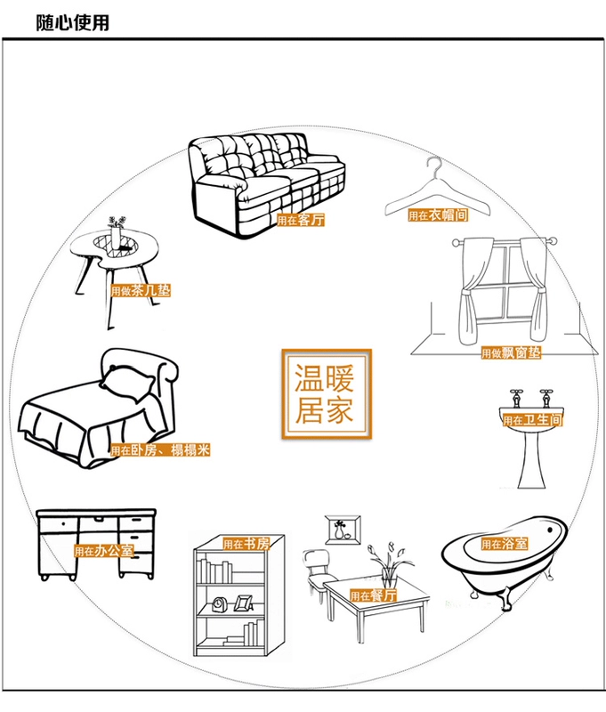 Bông nguyên chất dệt kim thảm sàn phòng tắm thấm chân thảm cửa sofa phòng ngủ bay cửa sổ đầu giường dải màu cửa mat thảm giải trí - Thảm sàn