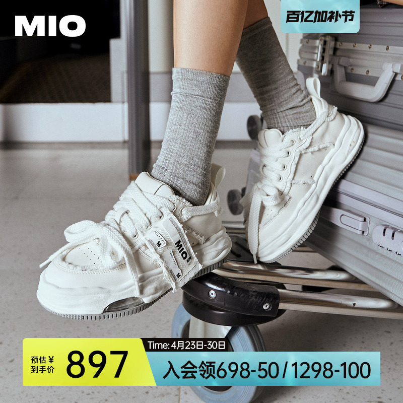 Tan Jianci's Same Style Mio Sneakers, Casual Shoes, Thick-Soled Sneakers, Couple's Dissolving Shoes, Platform Shoes, Loafers, Men's and Women's Shoes